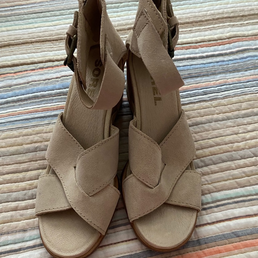 Sorel wedge sandals